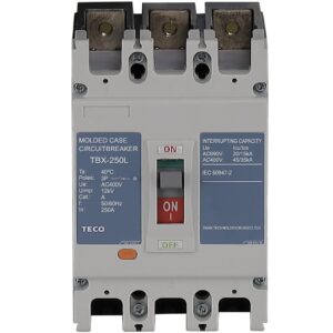 MCCB TBX-250L 3P 100A 45kA