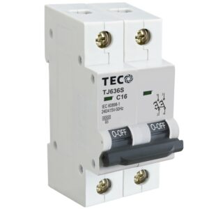 MCB TJ-636S 2P 16A 6kA