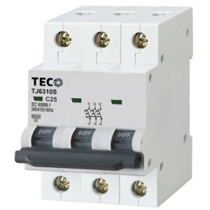 MCB TJ-6310S 3P 25A 10kA